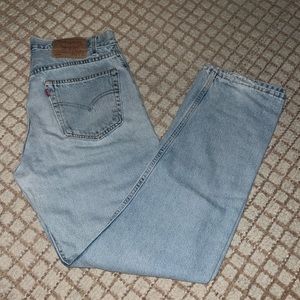 vintage levis 505 regular fit straight leg